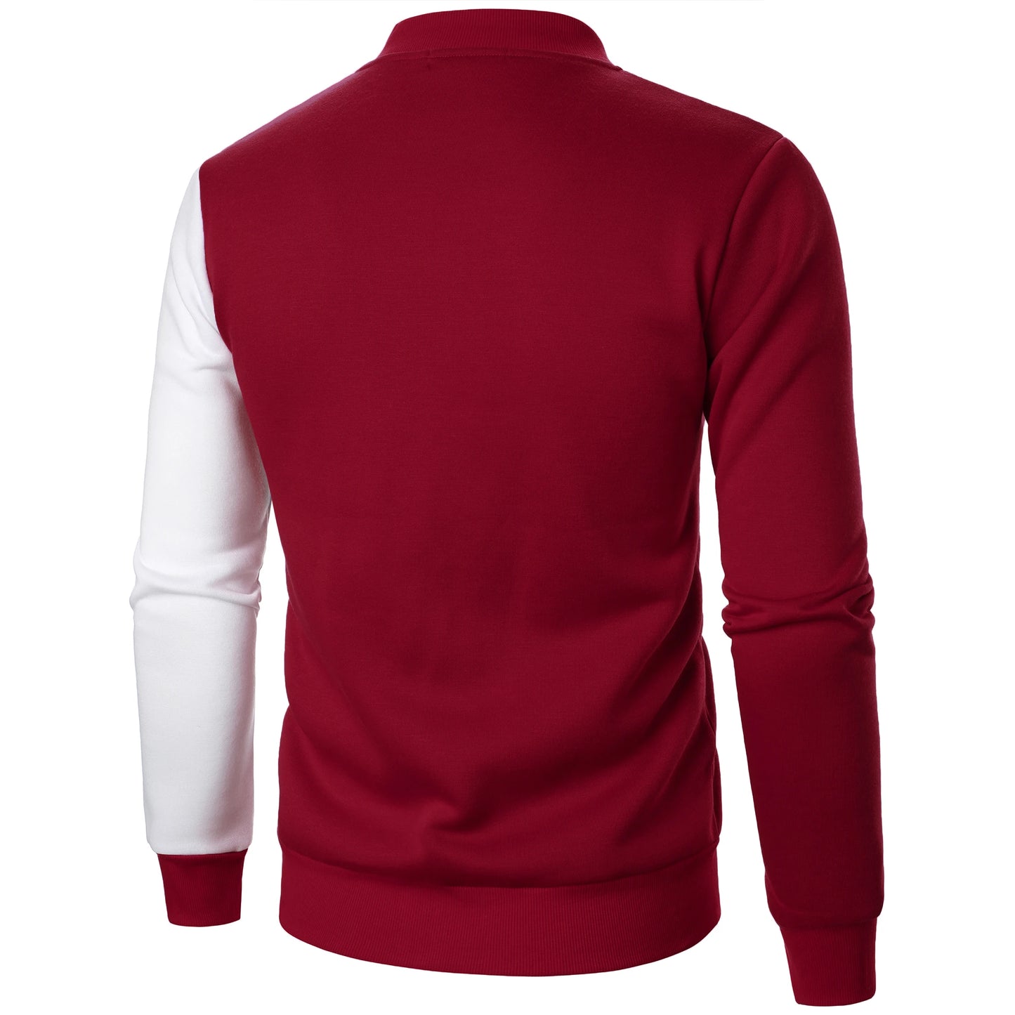 Men’s Sport Jacket with Contrasting Design and Slim Fit