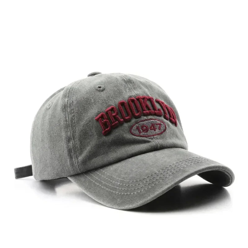 Vintage Brooklyn Cap – Retro Casual Style