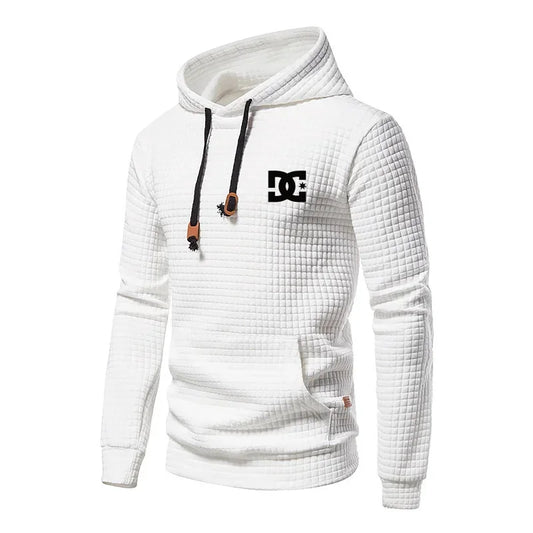 DC Men’s Hoodie – Textured Urban Design