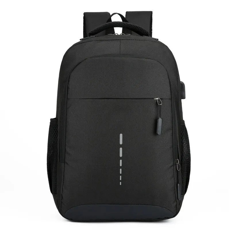 Men’s Premium Anti-Theft Backpack with USB Port – Modern Waterproof Design & Large Capacity for Laptop