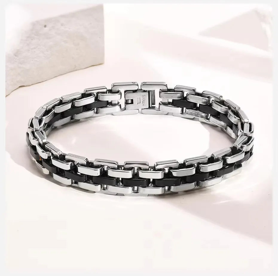 Men’s Stainless Steel Bracelet – Strength and Sophistication