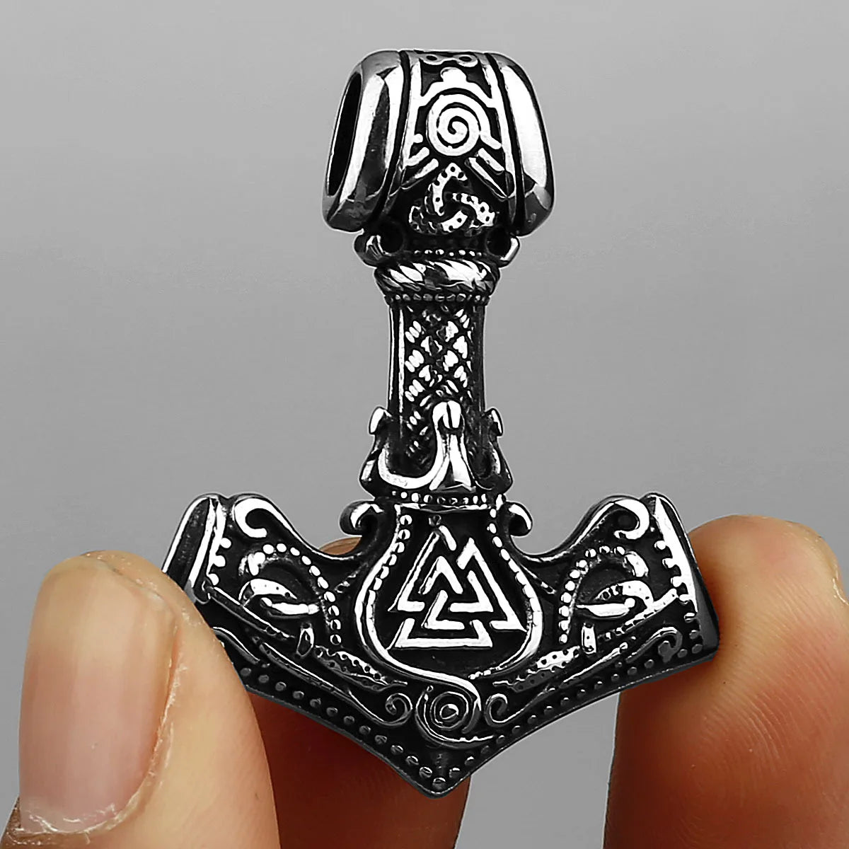 Viking Rune Pendant Necklace For Men
