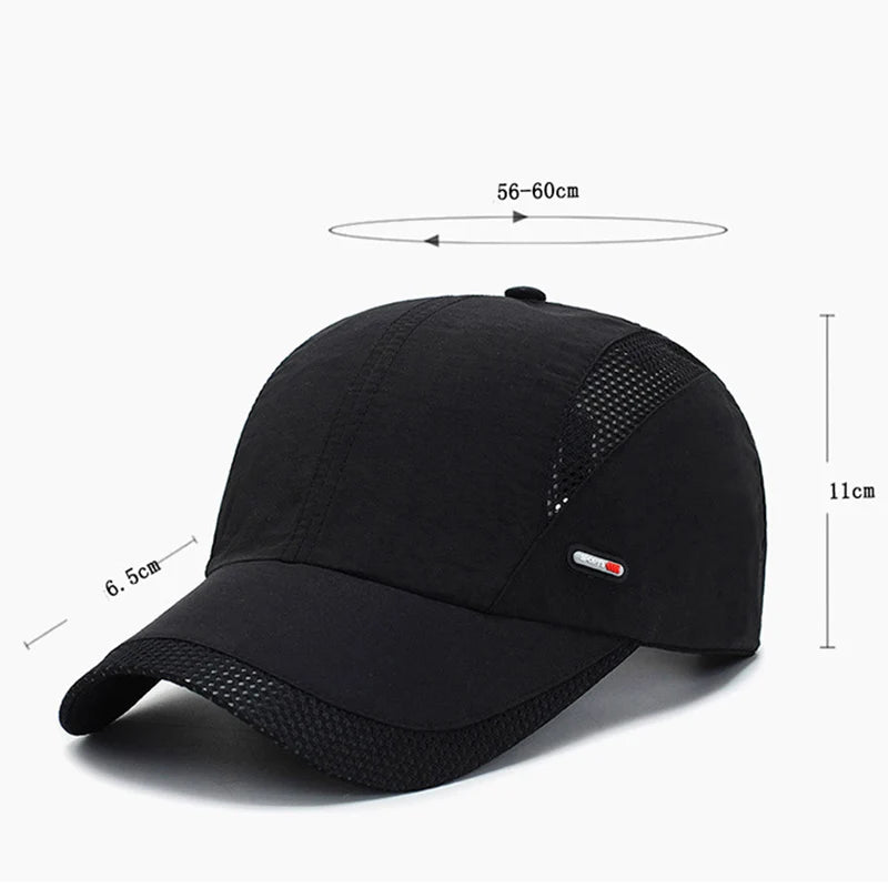 Outdoor Breathable Mesh Cap – Lightweight and Adjustable