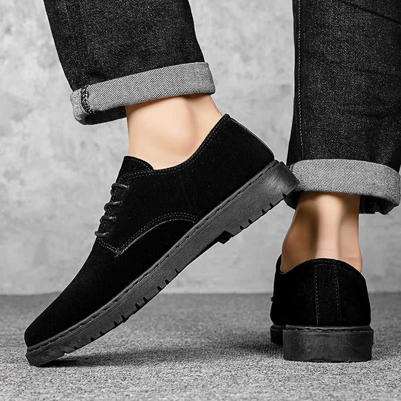 Men's Sneakers - Fashionable Formal Loafers with Soft Sole