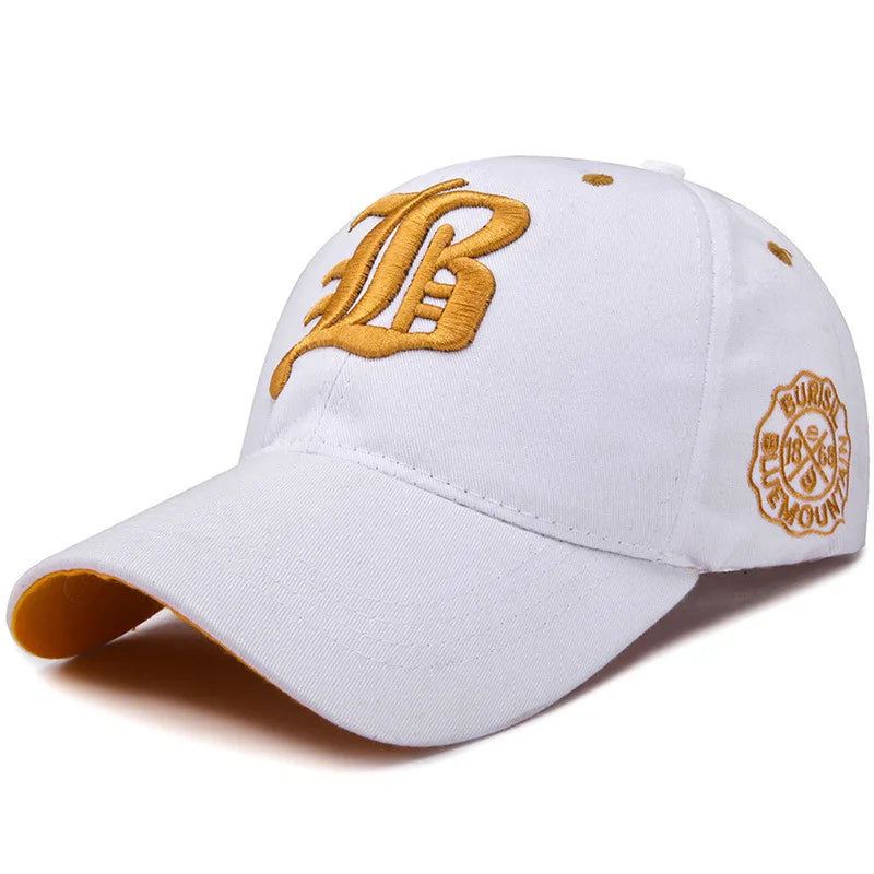 3D Embroidered Curved Brim Cap