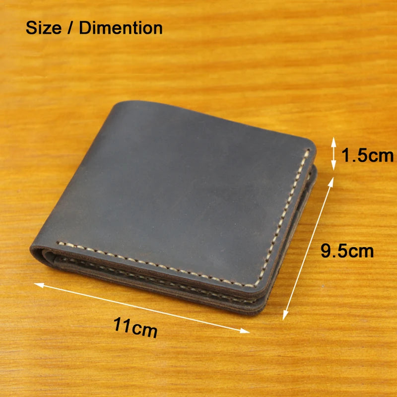 Men’s Wallet – Compact Model with Coin Pocket