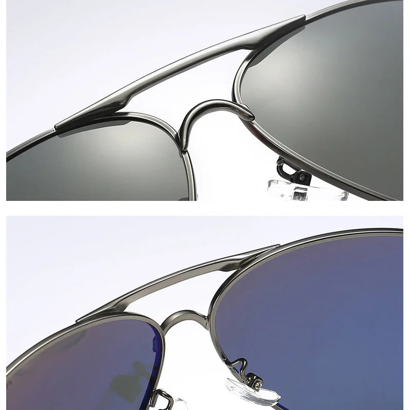 Men’s Aviator Sunglasses – Polarized Lenses & UV400 Protection
