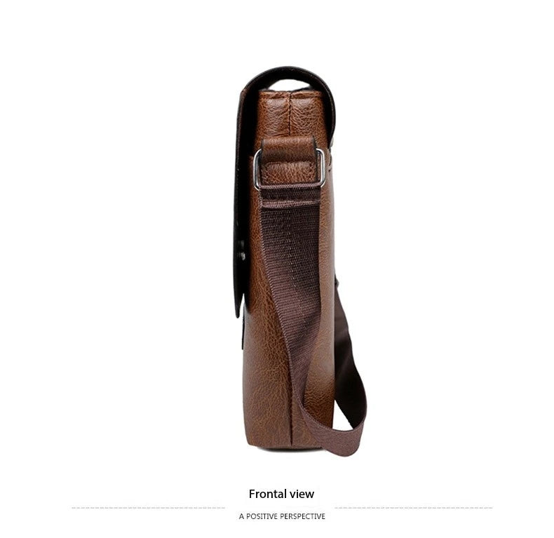 Men’s Messenger Bag – Timeless Sophistication for Stylish Men | Perfect for iPad and Laptop