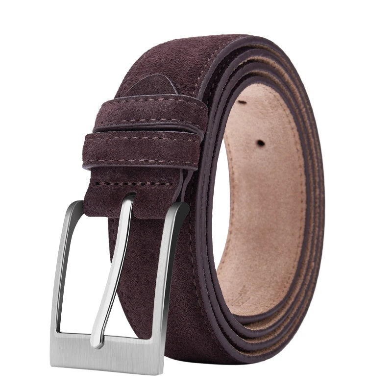 Men’s Suede Belt – Classic and Versatile Style
