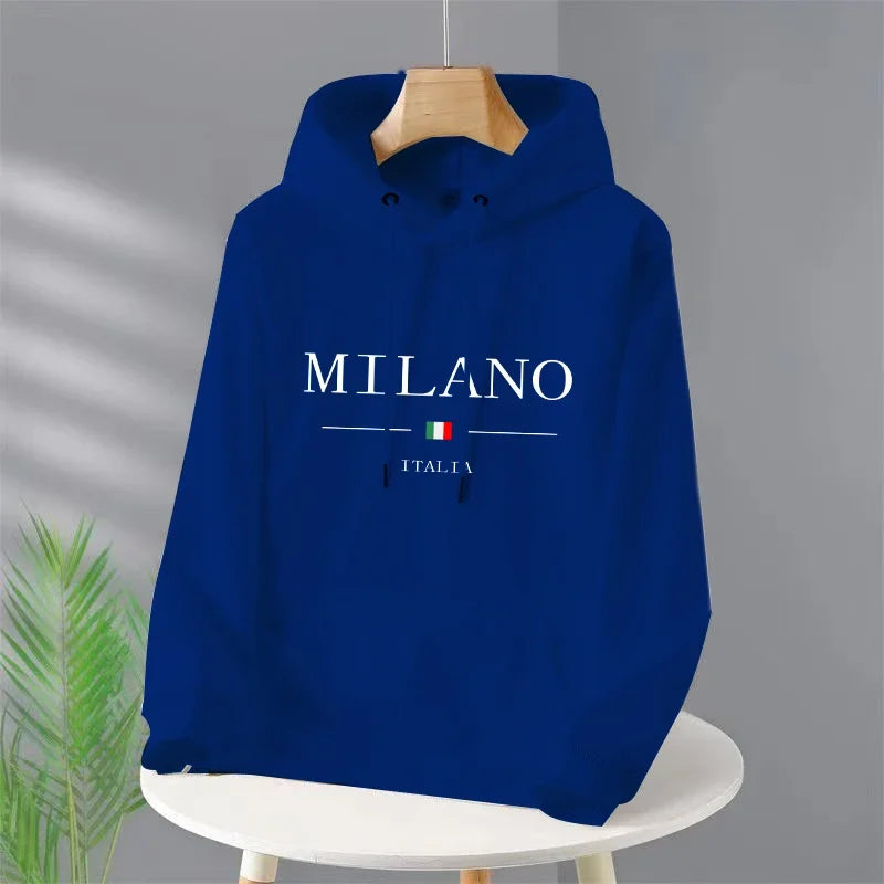 Milano Italia Printed Hoodie