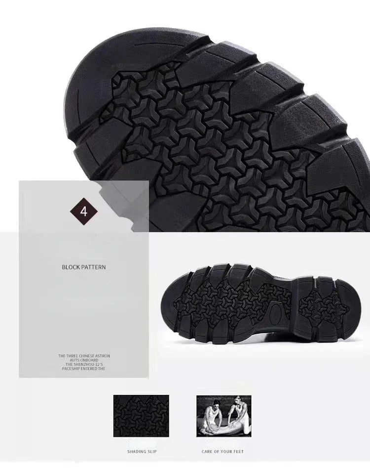Neuer Motorradstiefel - Wasserdichter Lederstiefel