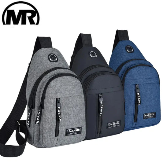 Men’s Casual Crossbody Sling Bag – Lightweight Urban Chest Pack for Daily Essentials