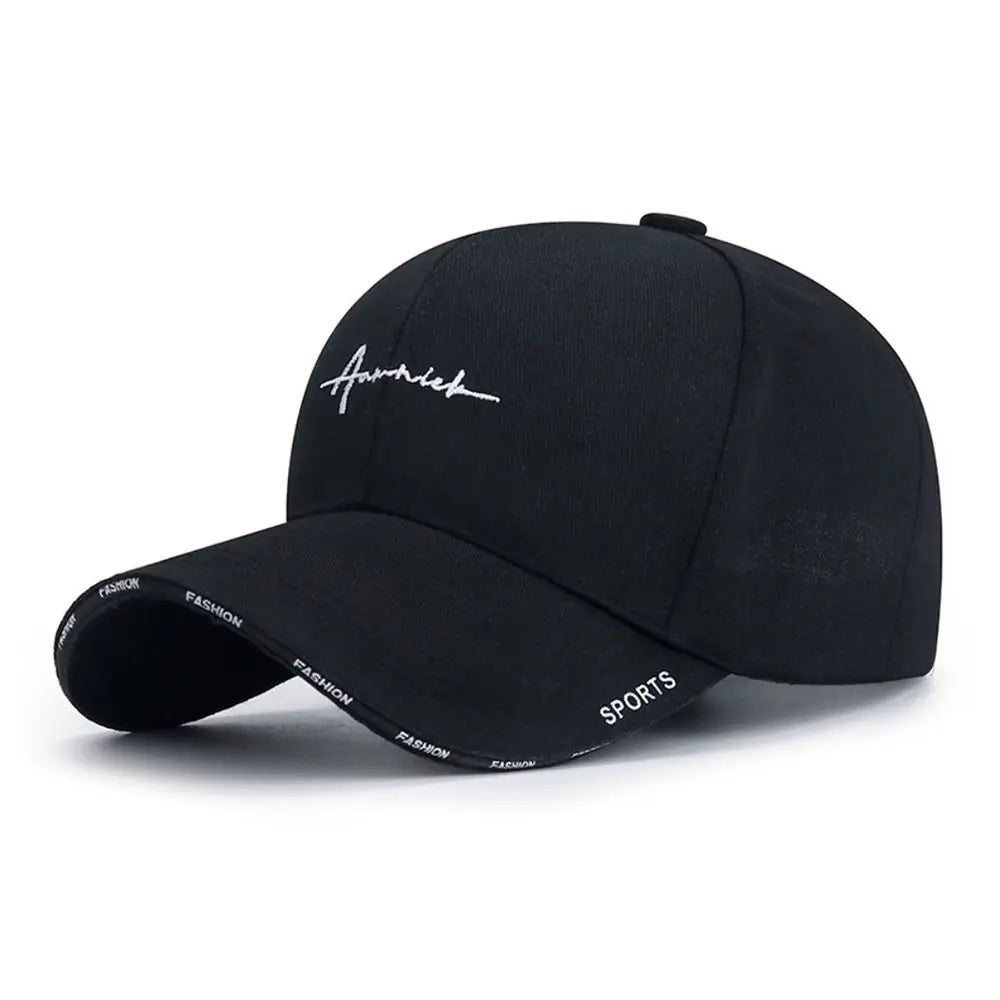 Premium Casual Cap, UV Protection - Adjustable, Solid Color, for Outdoor Running