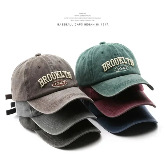 Vintage Brooklyn Cap – Retro Casual Style