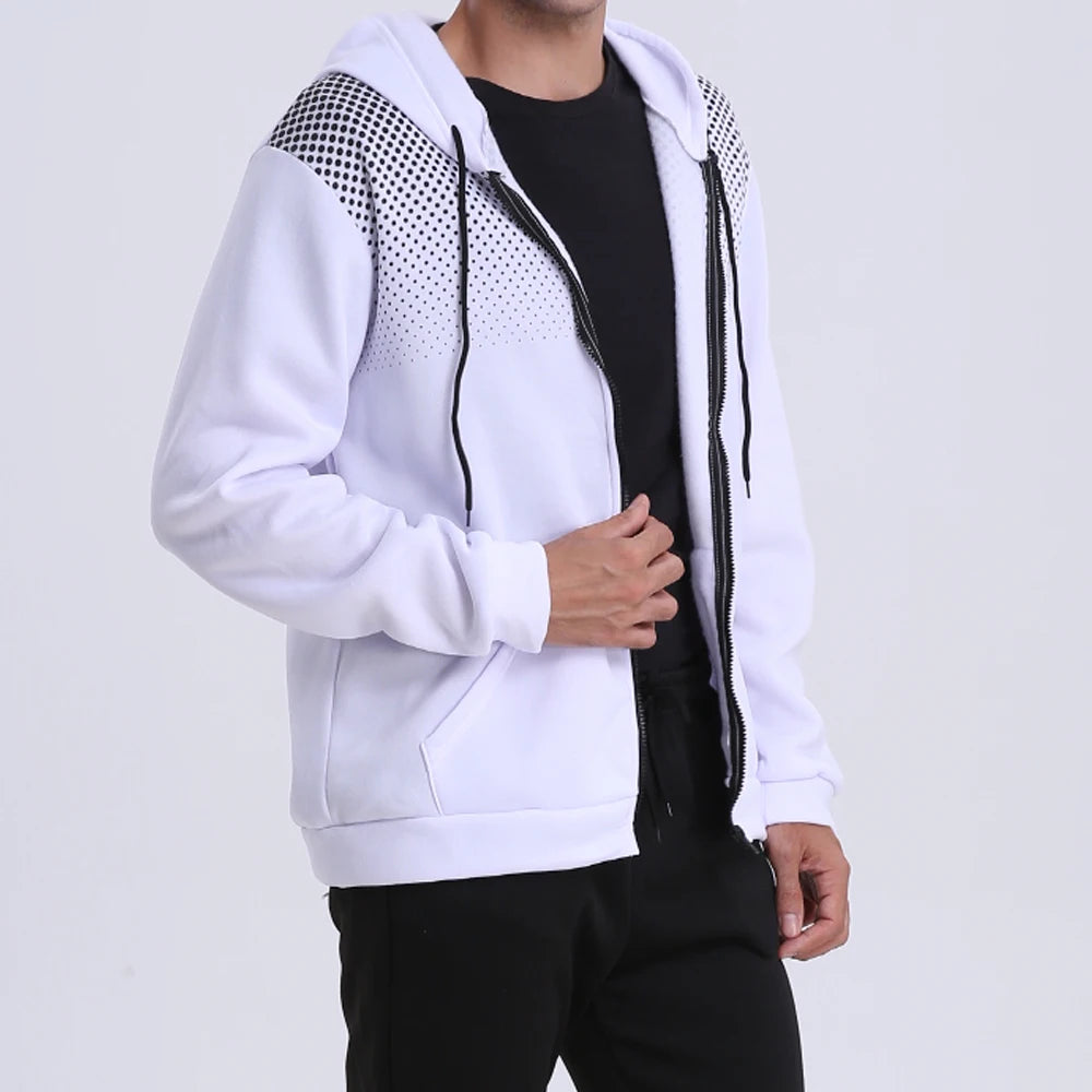 Gradient Print Sports Jacket – Performance Edition