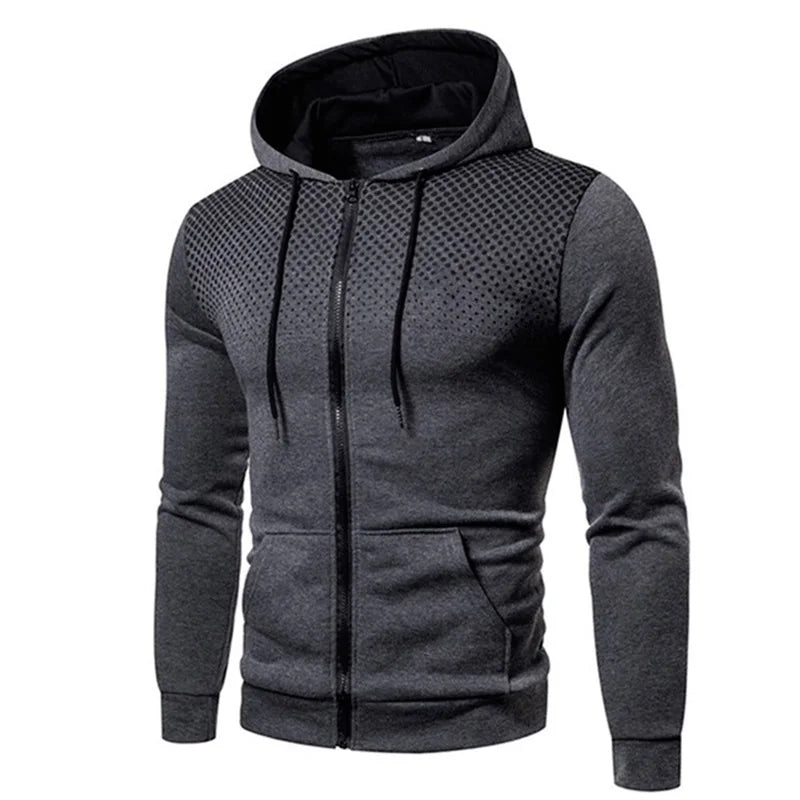 Gradient Print Sports Jacket – Performance Edition