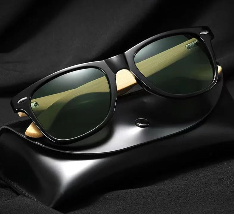 Men’s Sunglasses with Wooden Temples – Style and Sustainability UV400
