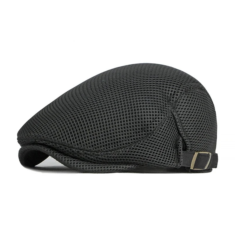 Men's Breathable Mesh Beret - Comfort and Style for All Seasons