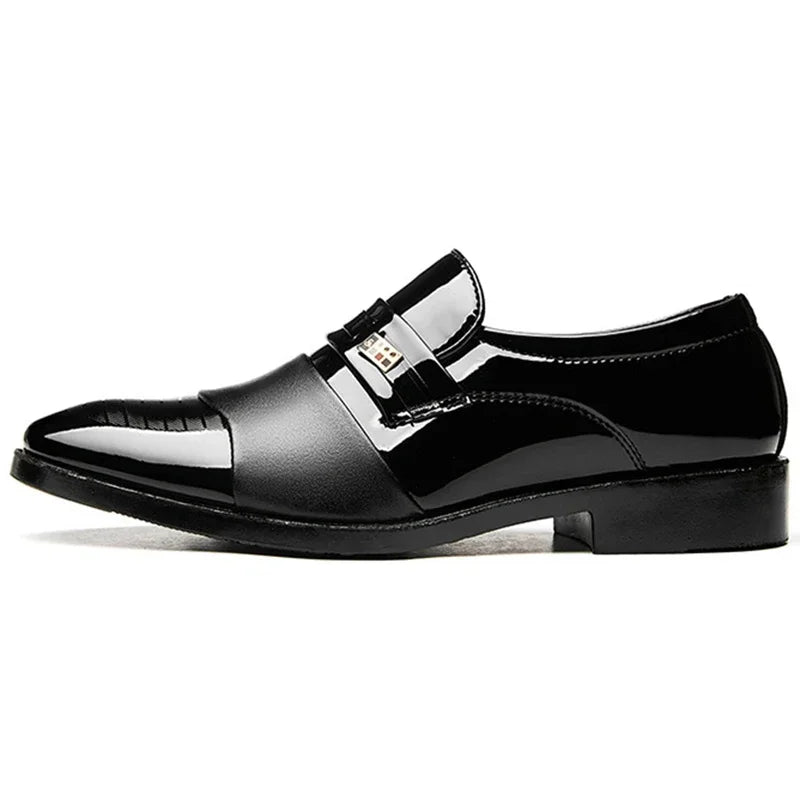 Herren-Lederschuhe – formelle Hochzeit, Business-Casual-Oxford-Schuhe