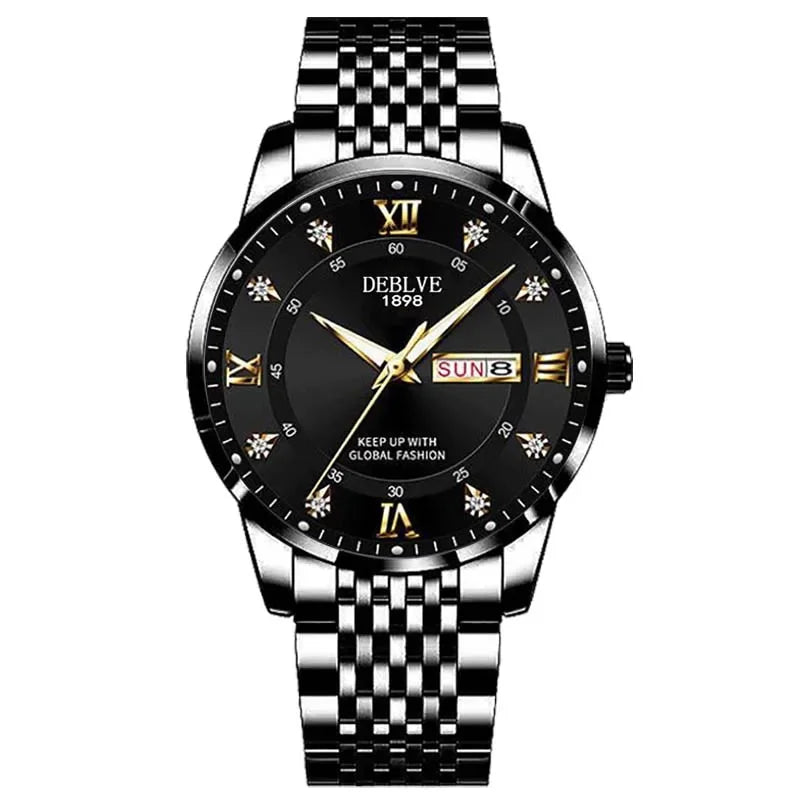 Classic Men’s Watch with Calendar — Sophistication Meets Everyday Functionality