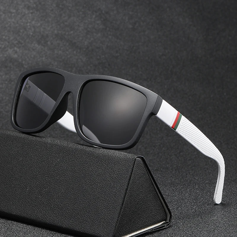 Sport-Inspired Rectangular Sunglasses – Performance & Style UV400