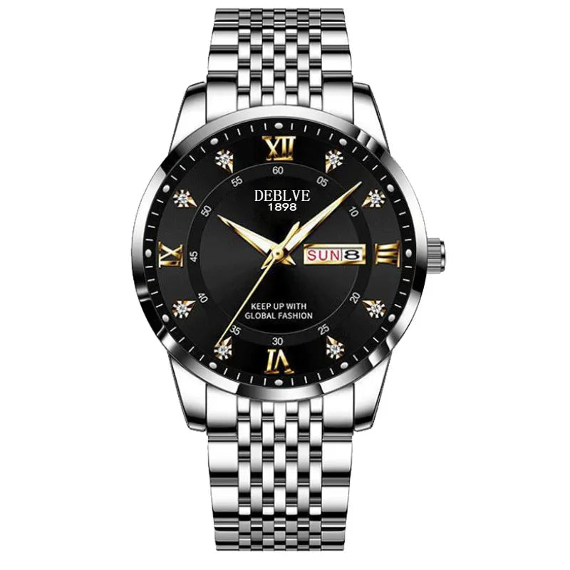 Classic Men’s Watch with Calendar — Sophistication Meets Everyday Functionality
