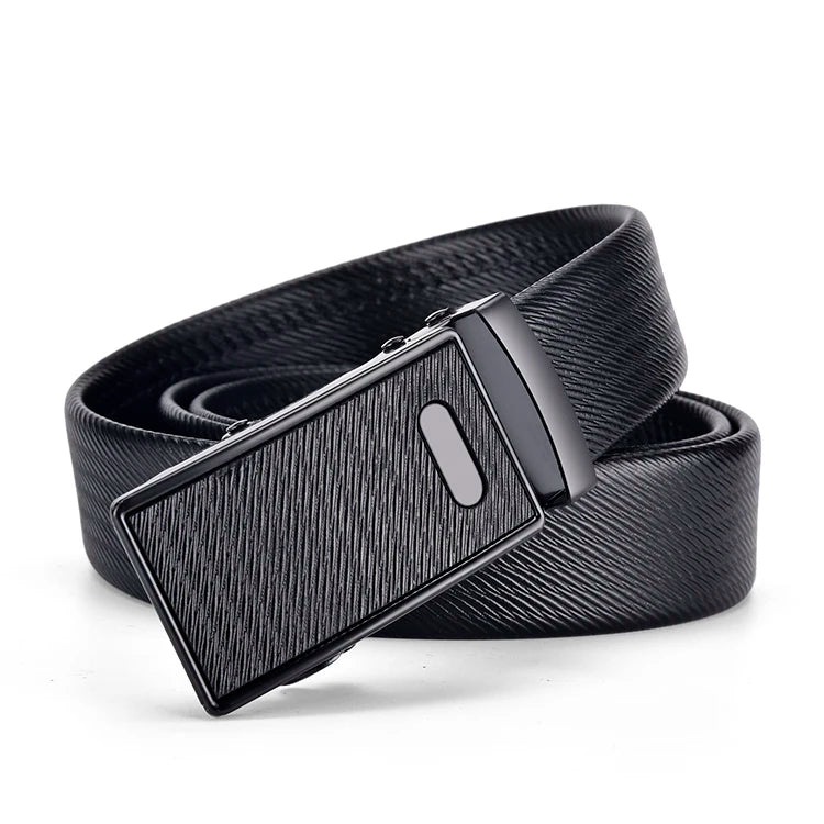 Men’s Automatic Buckle Belt – Elegant Leather Waistband