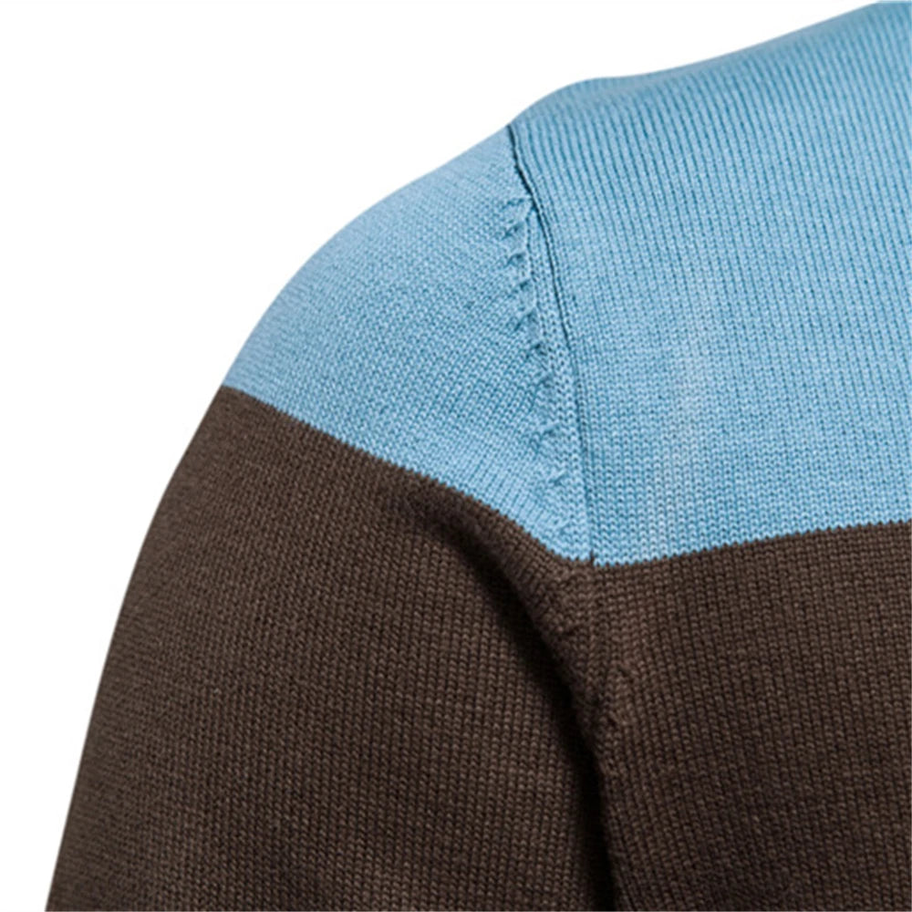 Modern Zip-Up Knit Sweater – Comfortable & Stylish Fit