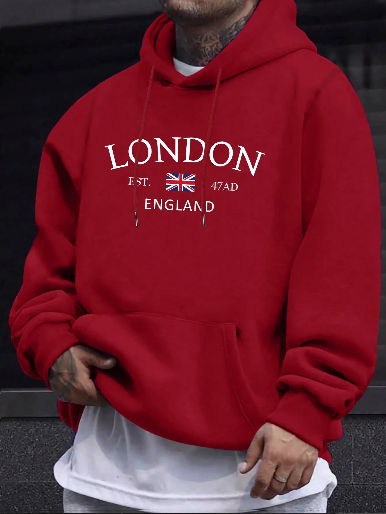 Essential Oversized Hoodie – London Heritage Edition