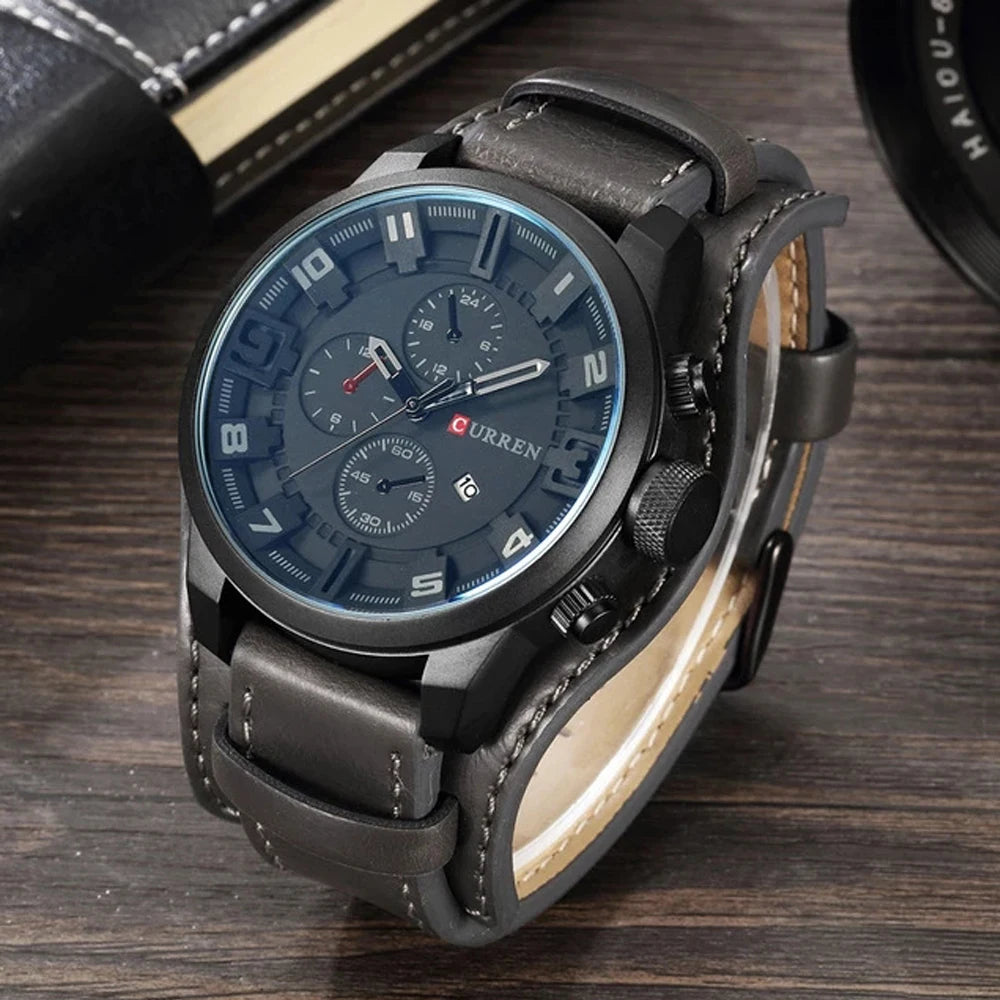 Men’s Watch – Military Style, Robust and Elegant Design