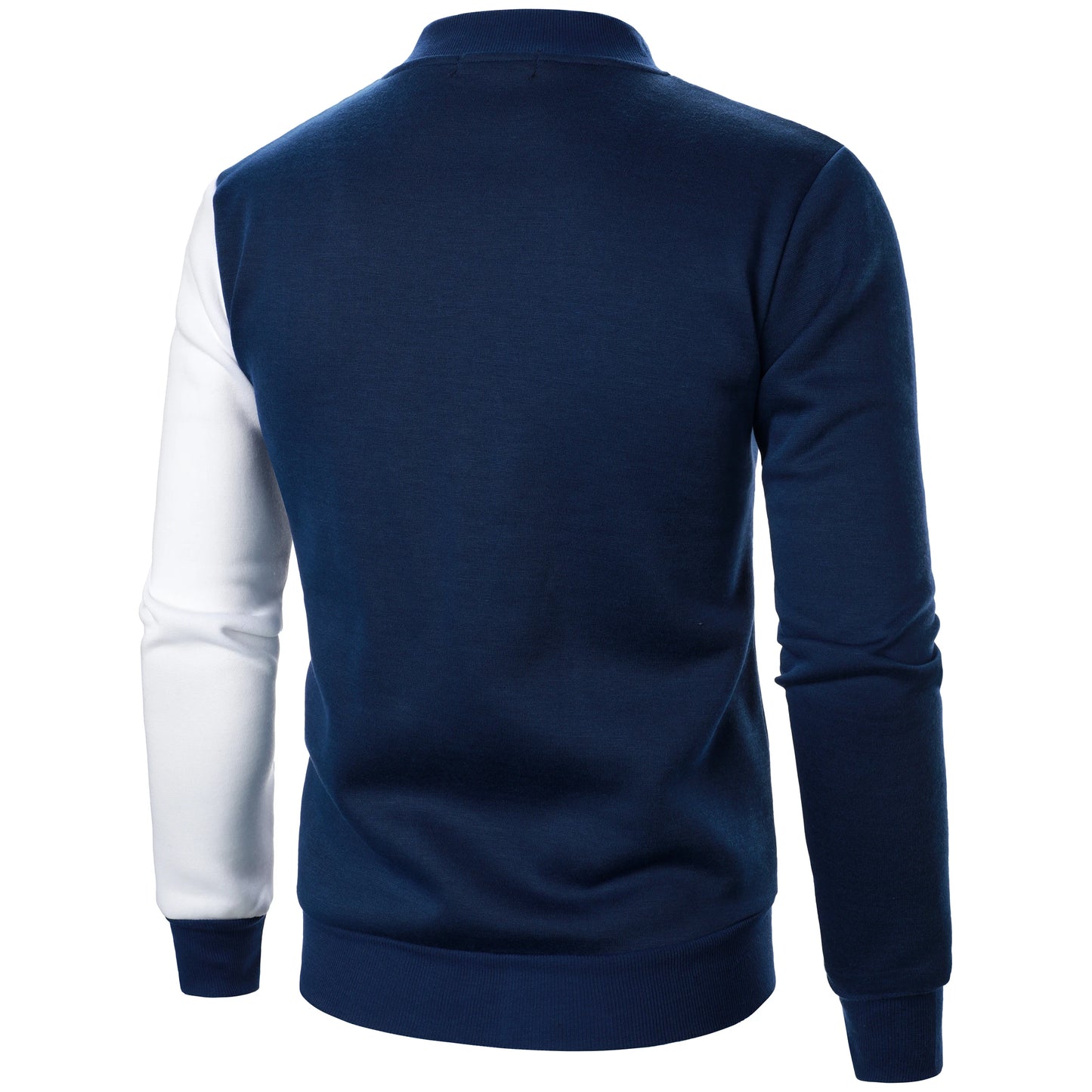 Men’s Sport Jacket with Contrasting Design and Slim Fit
