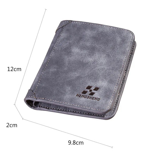 Men’s Synthetic Leather Wallet – Classic and Functional Design