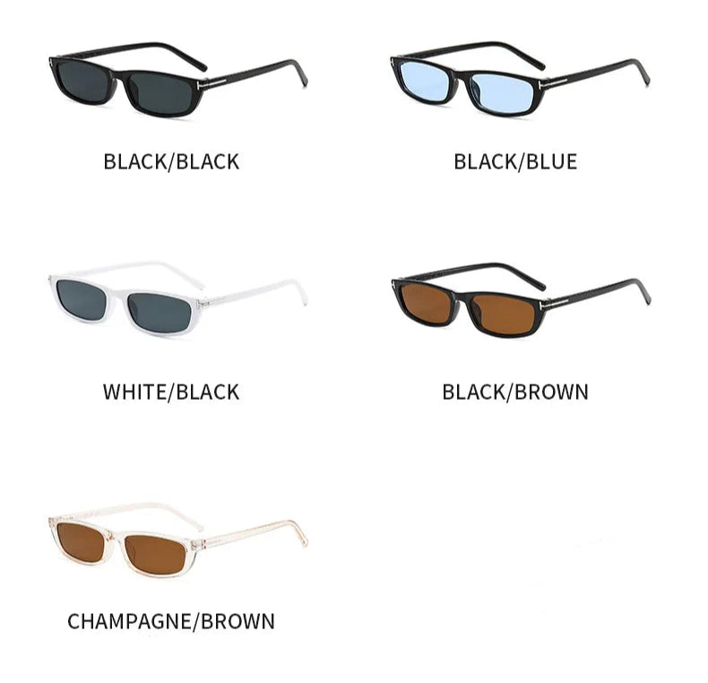 Men’s Rectangular Sunglasses – Modern and Minimalist Style UV Protection