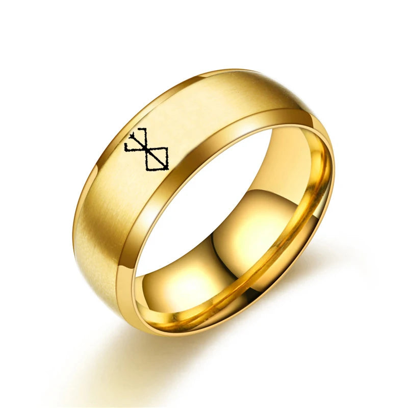 Guardian Rune Ring – Nordic Symbol for Strength
