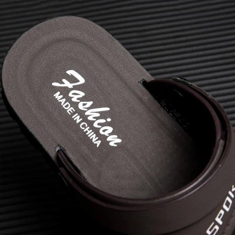 Classic Men's Sandal - Comfortable Beach Flip Flop, Soft Sole