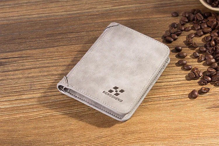 Men’s Synthetic Leather Wallet – Classic and Functional Design