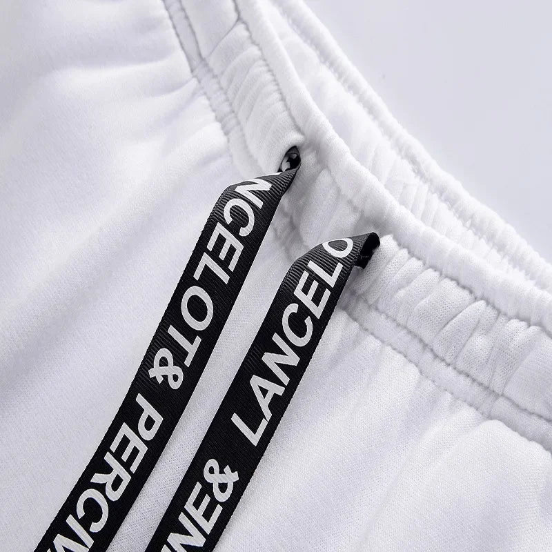 Men’s Bicolor Hoodie – Urban Style with Text Detail