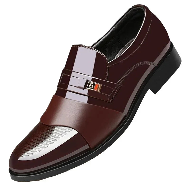 Herren-Lederschuhe – formelle Hochzeit, Business-Casual-Oxford-Schuhe