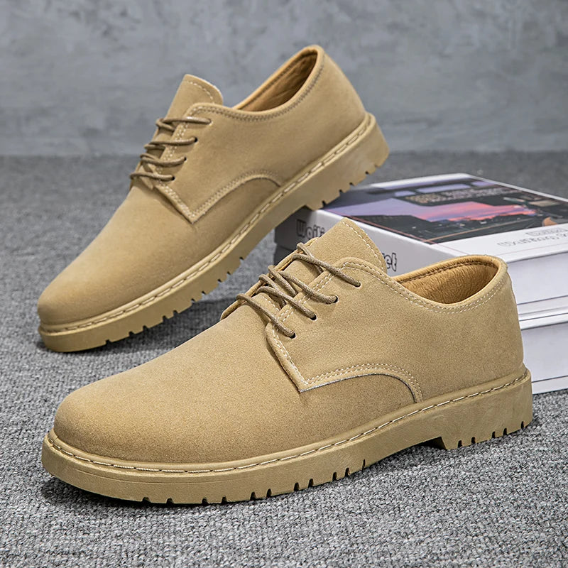 Men's Sneakers - Fashionable Formal Loafers with Soft Sole