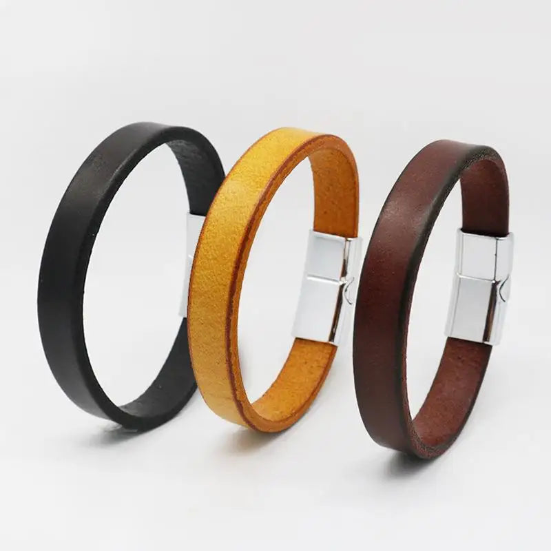 Herrenarmband – Minimalistischer Stil mit Magnetverschluss
