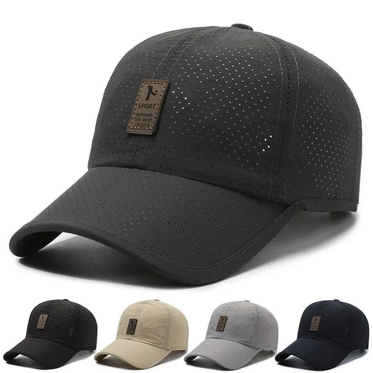 Men’s Sports Cap with Ventilation Holes