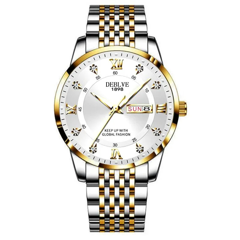 Classic Men’s Watch with Calendar — Sophistication Meets Everyday Functionality