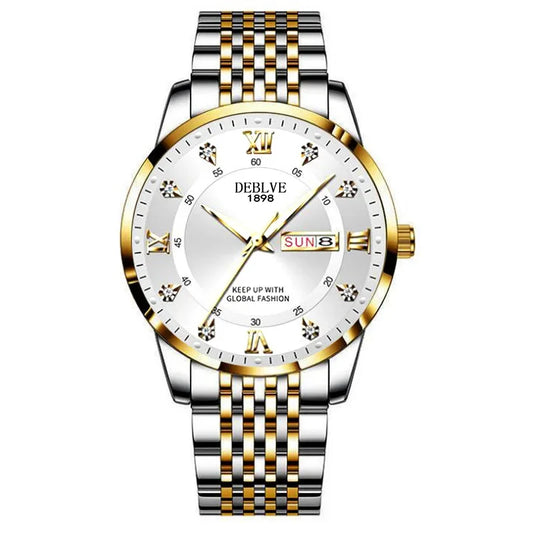 Classic Men’s Watch with Calendar — Sophistication Meets Everyday Functionality