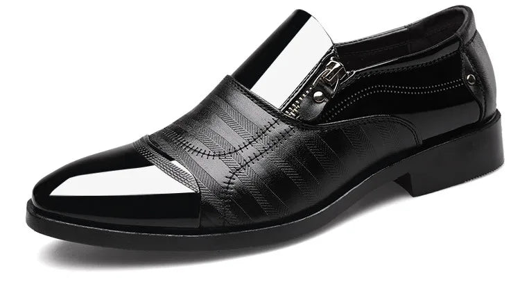 Formelle Lederschuhe für Herren – spitze Zehenpartie, lässige Luxus-Herrenschuhe für Herren