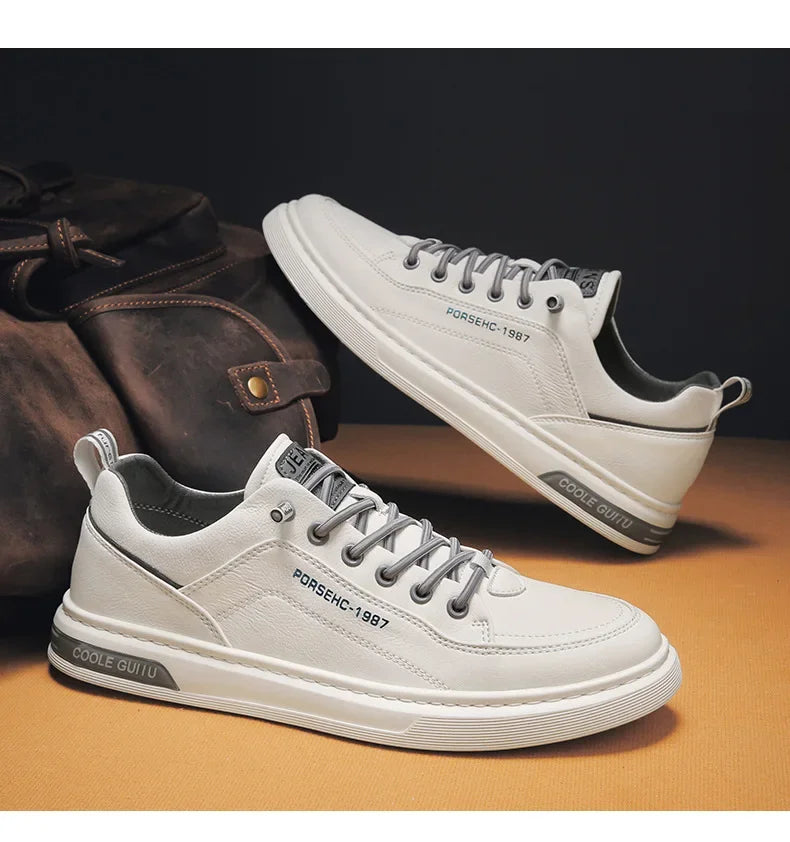 Men's Shoes - Men's Leather Casual, Fashion Sports Shoes