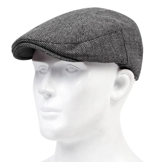 Men's Classic Beret – Timeless Retro Style and Comfort