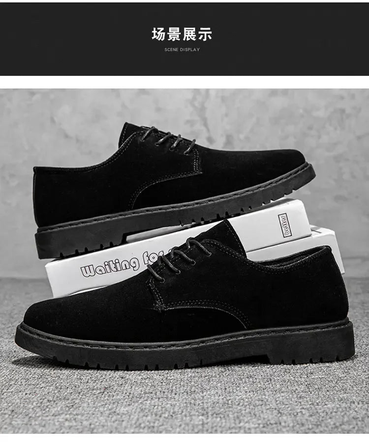 Men's Sneakers - Fashionable Formal Loafers with Soft Sole