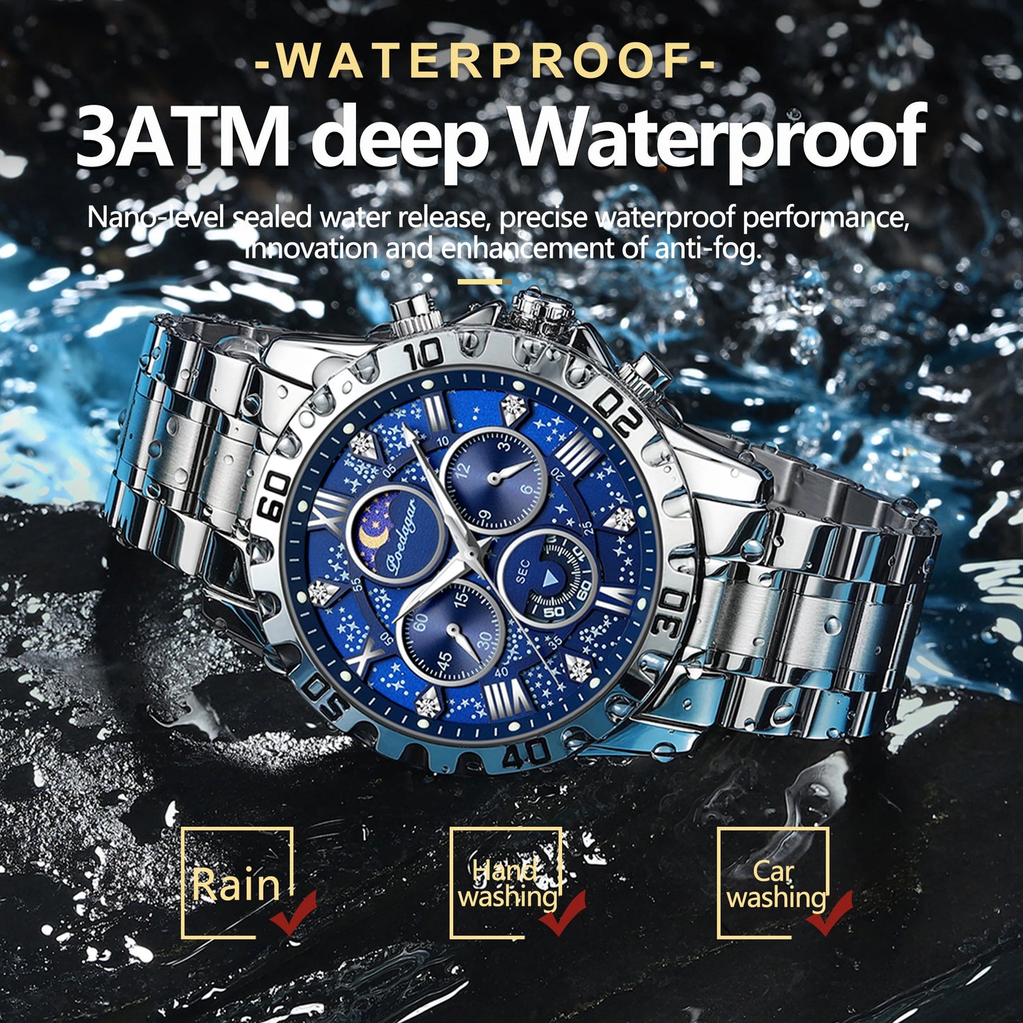 Men’s Watch – Sporty Design with Sophisticated Details