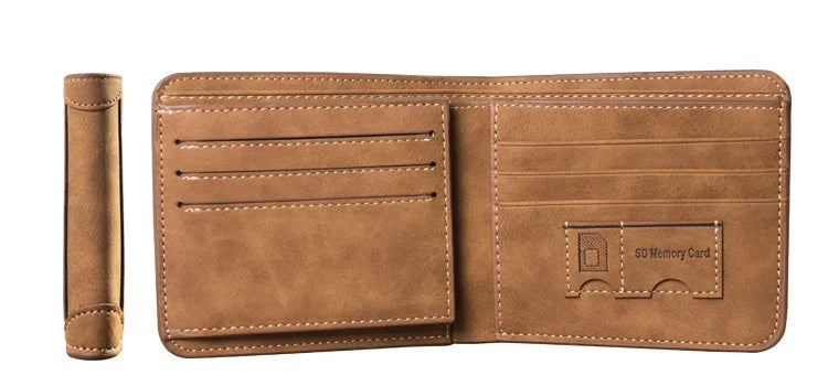 Men’s Synthetic Leather Wallet – Classic and Functional Design