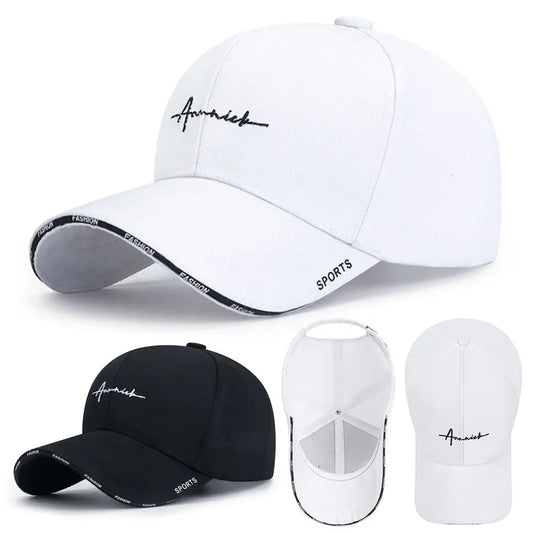 Premium Casual Cap, UV Protection - Adjustable, Solid Color, for Outdoor Running